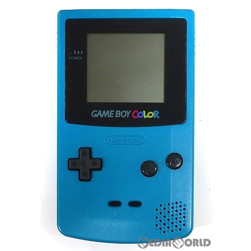 【中古即納】[お得品][箱説明書なし][GBC] (本体)ゲームボーイカラー GAMEBOY COLOR ブルー(CGB-001) 任天堂(19981021)
