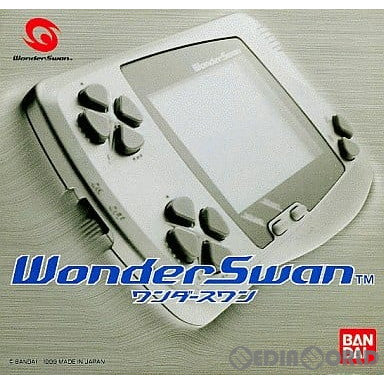 【中古即納】[お得品][箱説明書なし][WS] (本体)ワンダースワン WonderSwan スケルトンブルー(SWJ-77701B)(19990304)