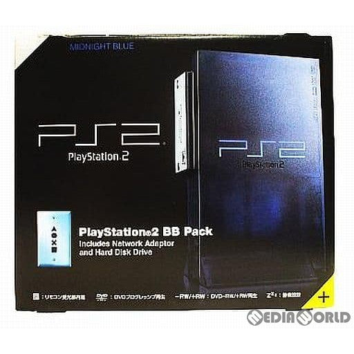 【中古即納】[お得品][B品][PS2] (本体)プレイステーション2 PlayStation2 BB Pack ミッドナイトブルー(SCPH-50000MB/NH) ソニー・コンピュータエンタテインメント(20030612)