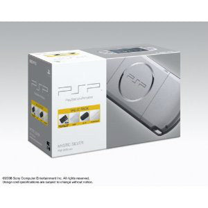 【中古即納】[お得品][B品][PSP] (本体)プレイステーション・ポータブル バリューパック ミスティックシルバー(PSP-3000KMS)(20081016)