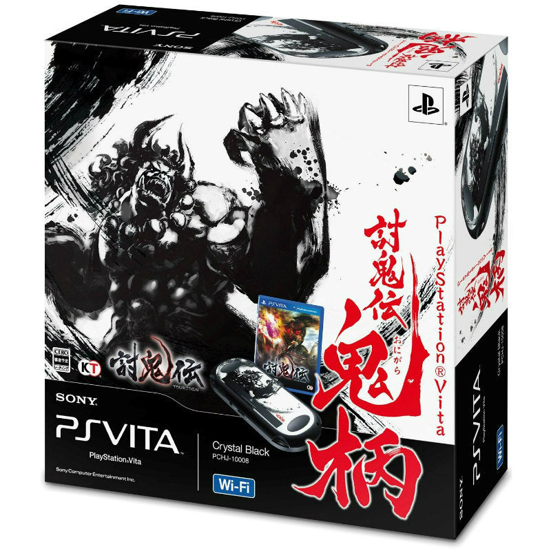 【中古即納】[お得品][B品][PSVita] (本体)PlayStation Vita 討鬼伝 鬼柄(おにがら) Wi-Fiモデル(PCHJ-10008)(20130627)
