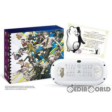 【中古即納】[PSVita](本体)ソニーストア限定 PlayStation Vita × ダンガンロンパ 1・2 Limited Edition ホワイト(PCH-2000ZA12/DR) ソニー・コンピュータエンタテインメント (20131010)