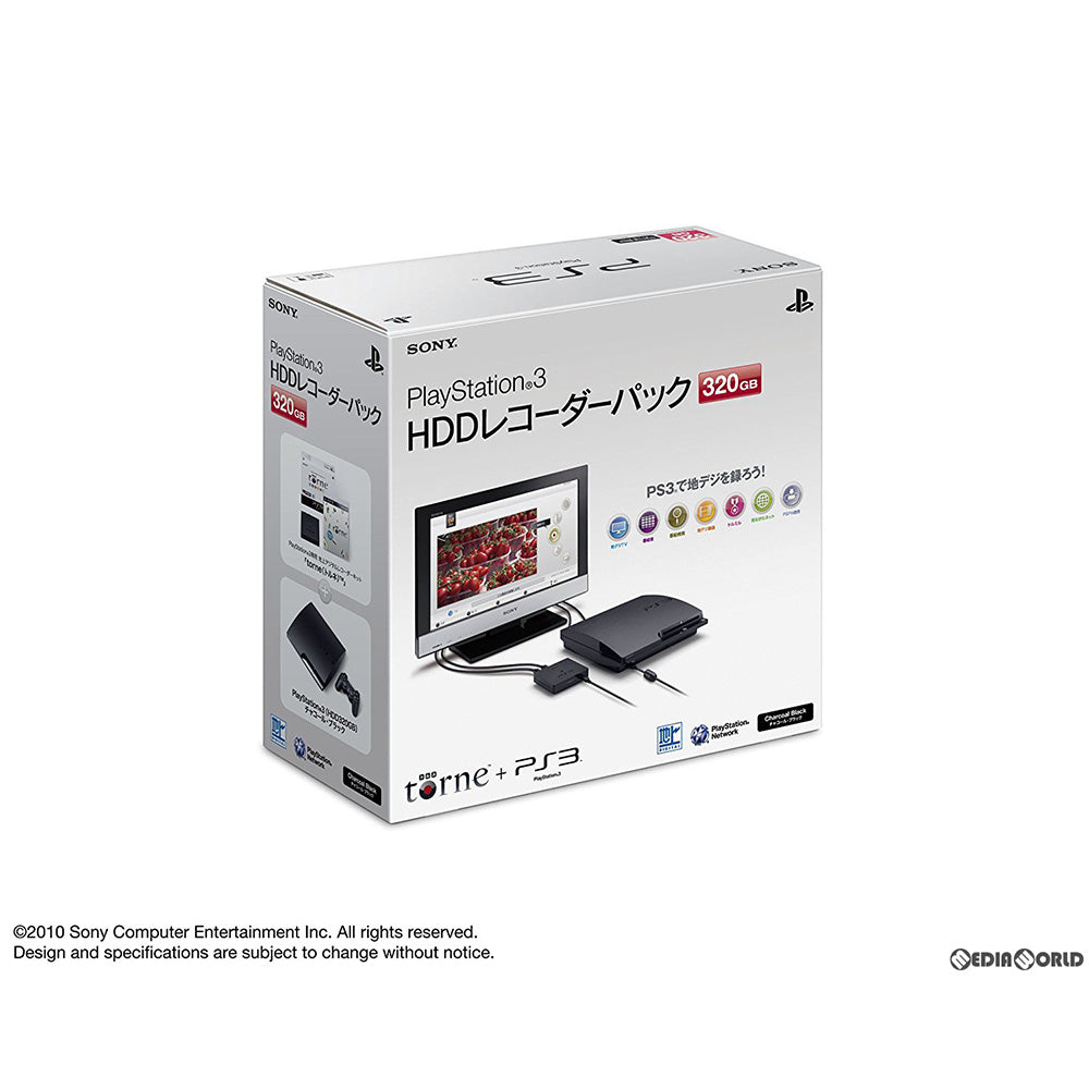 【中古即納】[お得品][B品][PS3] (本体)プレイステーション3 PlayStation3 HDDレコーダーパック チャコール・ブラック 320GB(CEJH-10013)(20101118)