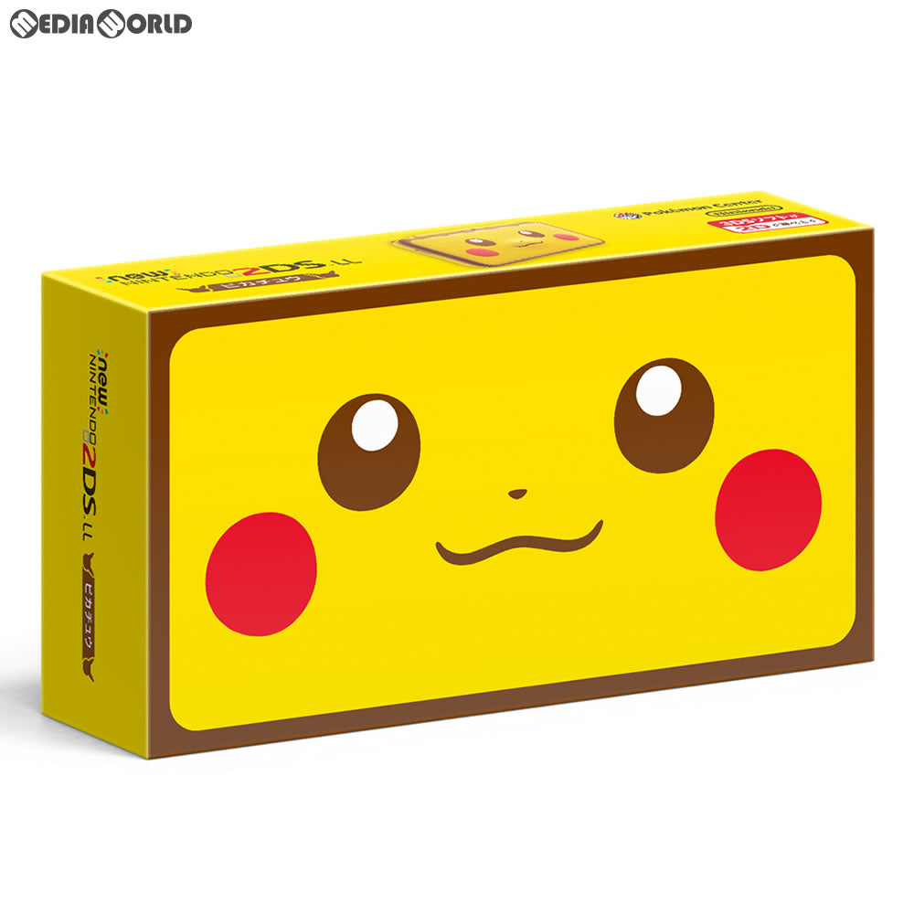 【中古即納】[お得品][B品][3DS] (本体) ポケモンセンター限定 Newニンテンドー2DS LL ピカチュウエディション 任天堂(JAN-S-CBAA)(20171117)