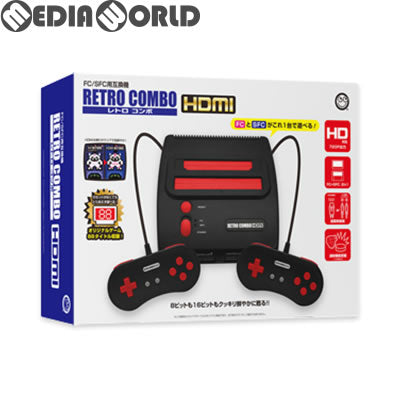 【新品】【お取り寄せ】[SFC] (本体)【FC/SFC用互換機】レトロコンボHDMI(RETRO COMBO HDMI) コロンバスサークル(CC-RETCH-BK)(20180602)