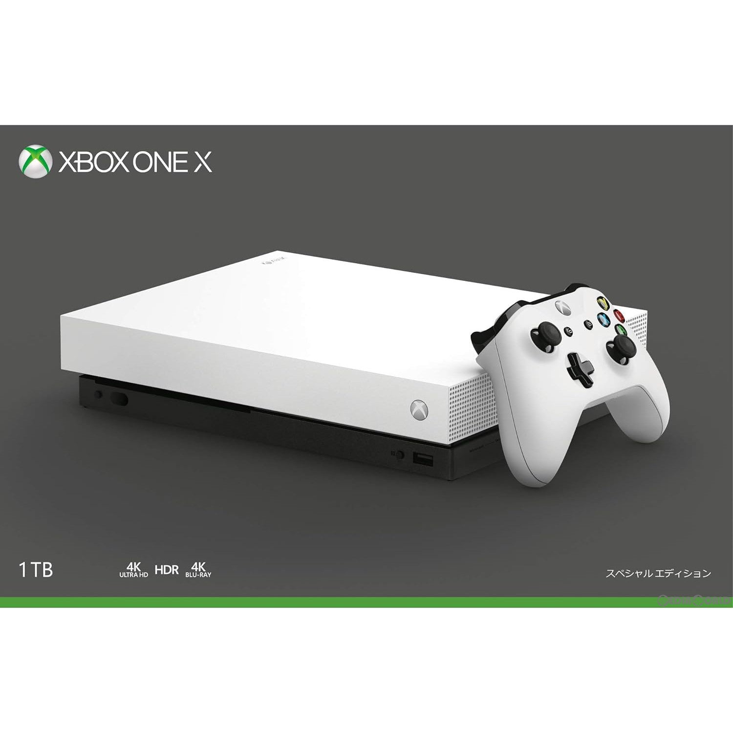 【中古即納】[XboxOne](本体)Xbox One X ホワイト スペシャル エディション 1TB(FMP-00063) 日本マイクロソフト (20181108)