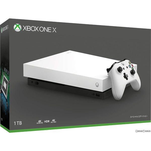 中古即納】[XboxOne](本体)Xbox One X ホワイト スペシャル