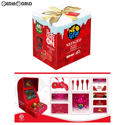 【新品】【お取り寄せ】[NG] (本体)NEOGEO mini Christmas Limited Edition(ネオジオ ミニ クリスマス限定版) SNK(FM1J2X1810) SNK(エスエヌケイ)(20181220)