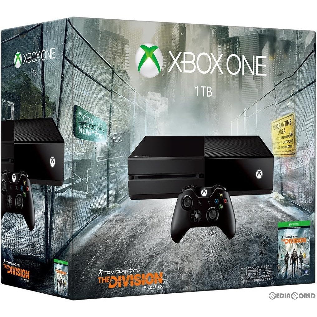 【中古即納】[XboxOne](本体)(ソフト無し)Xbox One 1TB(ディビジョン同梱版)(KF7-00140) 日本マイクロソフト (20160303)