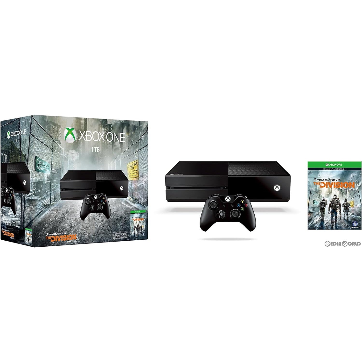 【中古即納】[XboxOne](本体)(ソフト無し)Xbox One 1TB(ディビジョン同梱版)(KF7-00140) 日本マイクロソフト (20160303)