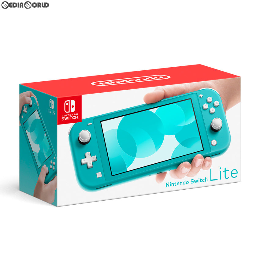 【中古即納】[お得品][B品][Switch] (本体)(未使用)Nintendo Switch Lite(ニンテンドースイッチライト) ターコイズ(HDH-S-BAZAA)(20190920)