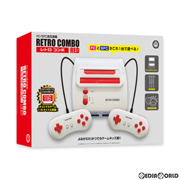 【新品】【お取り寄せ】[FC] (本体)(FC/SFC用互換機) レトロコンボRED コロンバスサークル(CC-RETCR-RD)(20211118)