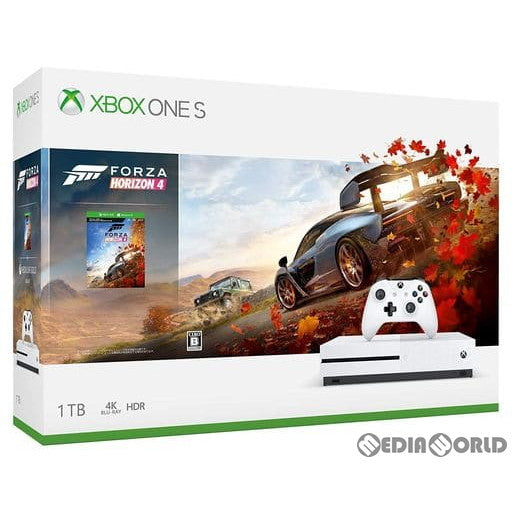 【中古即納】[本体][XboxOne]Xbox One S 1TB Forza Horizon 4(フォルツァホライゾン4) 同梱版(234-00567)(20181002)