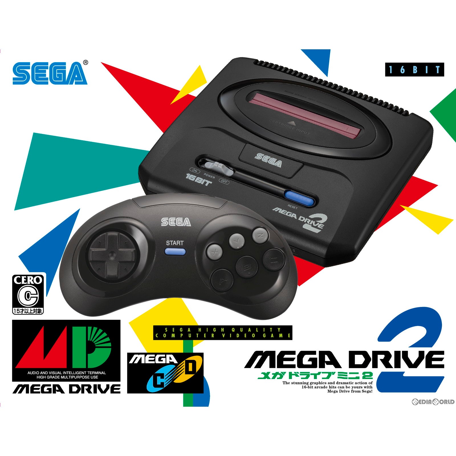 【中古即納】[お得品][箱説明書なし][MD] (本体)メガドライブミニ2 Mega Drive Mini 2(HAA-2524)(20221027)