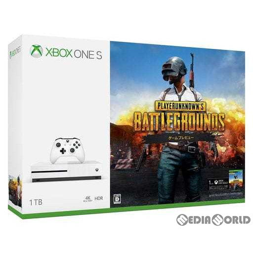 【中古即納】[XboxOne](本体)Xbox One S 1TB (PlayerUnknown's Battlegrounds同梱版)(プレイヤーアンノウンズ バトルグラウンズ同梱版)(234-00316) 日本マイクロソフト (20180220)