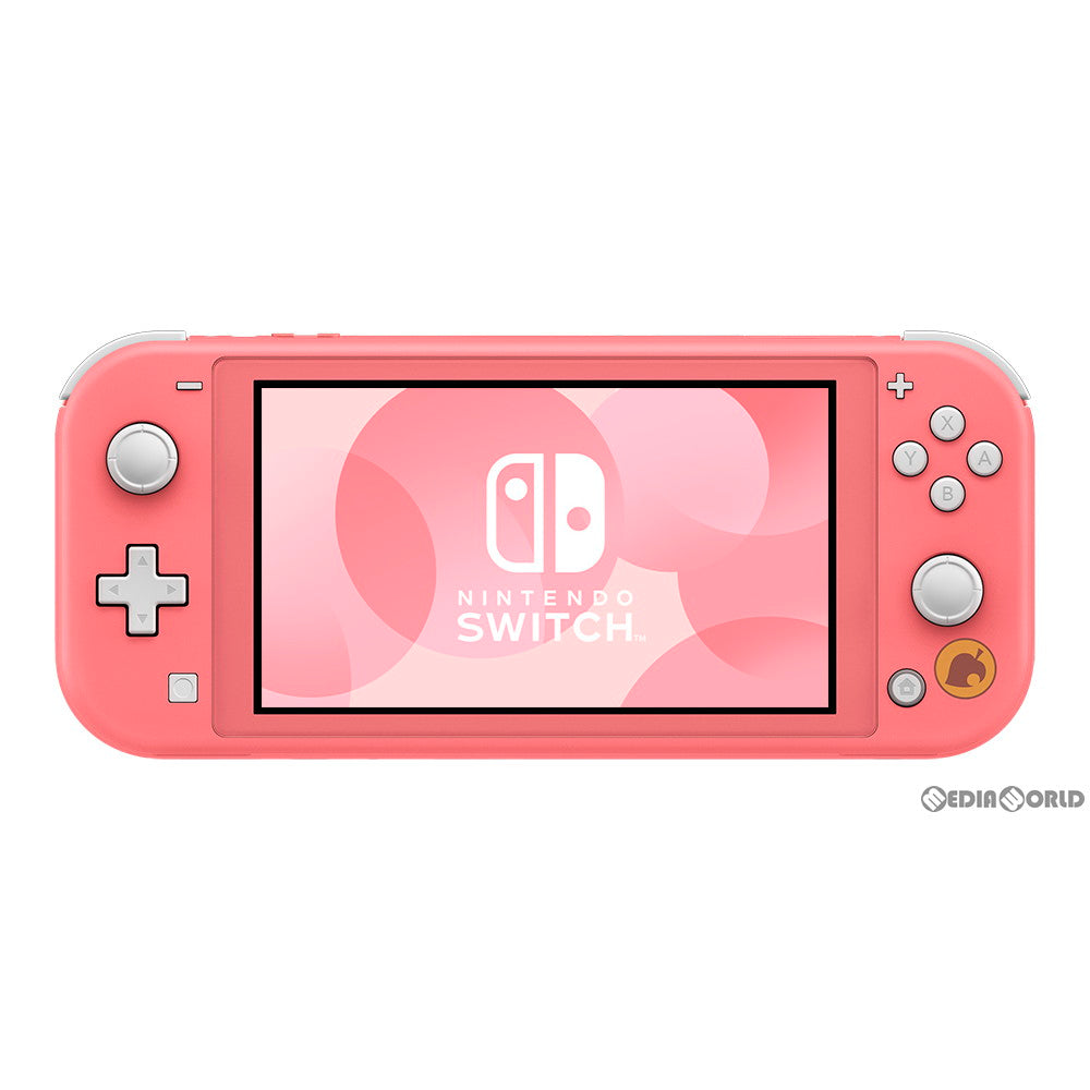 【中古即納】[Switch](本体)(未使用)Nintendo Switch Lite(ニンテンドースイッチライト) あつまれ　どうぶつの森セット　～しずえアロハ柄～(HDH-S-PBZGB) 任天堂 (20231103)