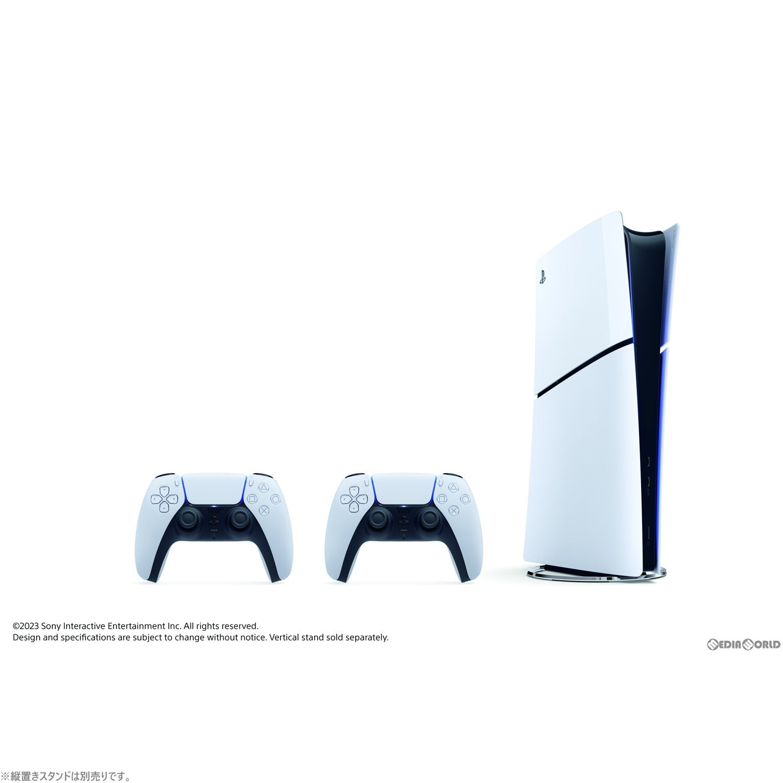 【中古即納】[お得品][B品][PS5] (本体)(未使用)PlayStation5(プレイステーション5) slimモデル(スリムモデル) デジタル・エディション DualSense(デュアルセンス) ワイヤレスコントローラー ダブルパック(CFIJ-10019)(20231110)