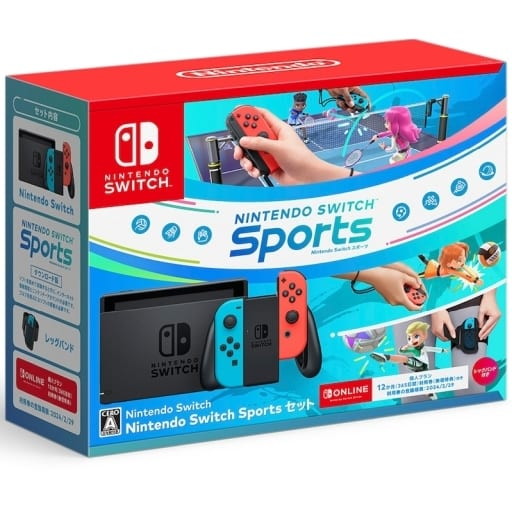 【中古即納】[Switch](本体)(ソフト無し)Nintendo Switch Nintendo Switch Sports セット(ニンテンドースイッチ ニンテンドースイッチ スポーツ セット)(HAD-S-KABGR) 任天堂 (20221216)