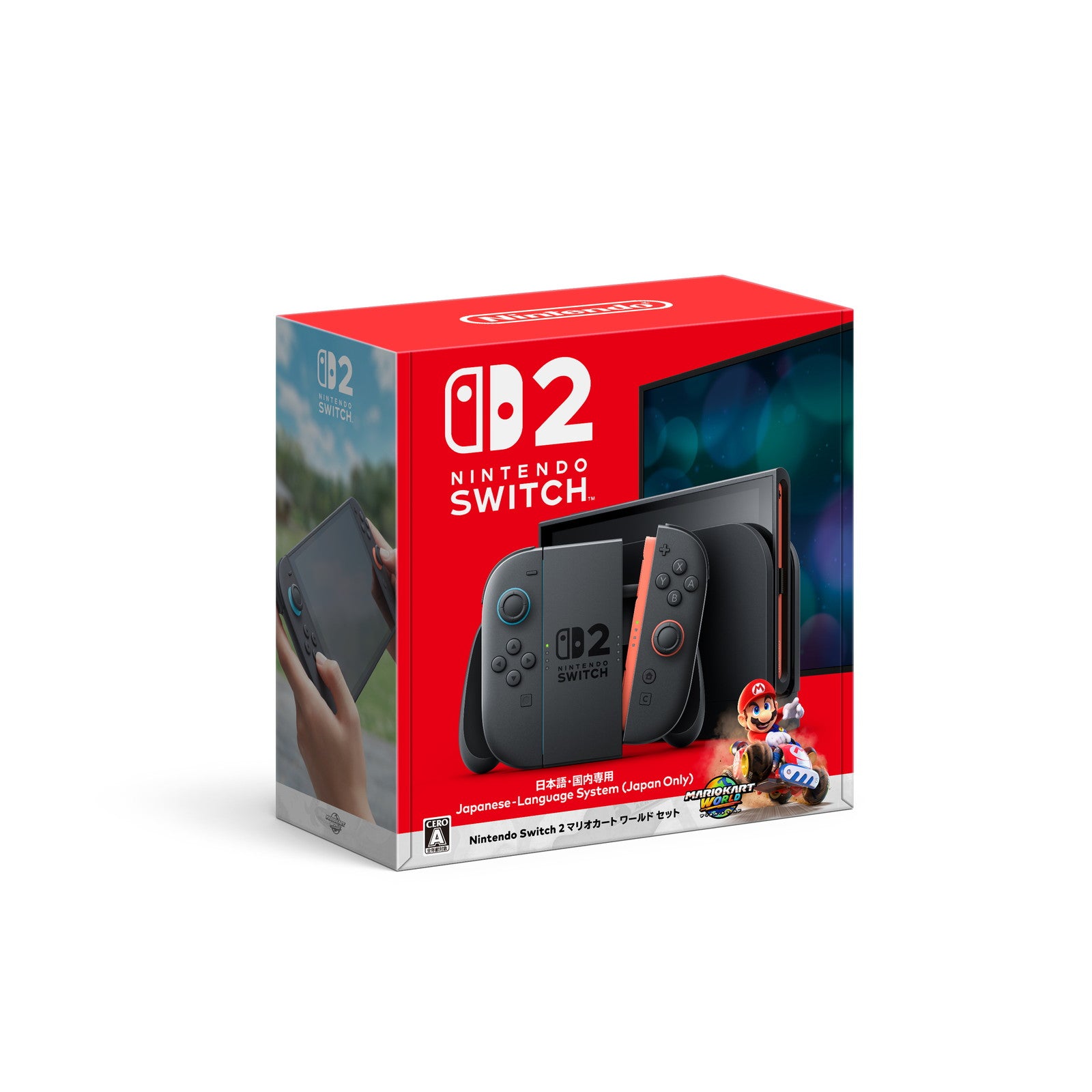 【中古即納】[お得品][B品][Switch2] (本体)(未使用) Nintendo Switch 2(ニンテンドースイッチ2)(日本語・国内専用) マリオカート ワールド セット 任天堂(BEE-S-KB6PA)(20250605)