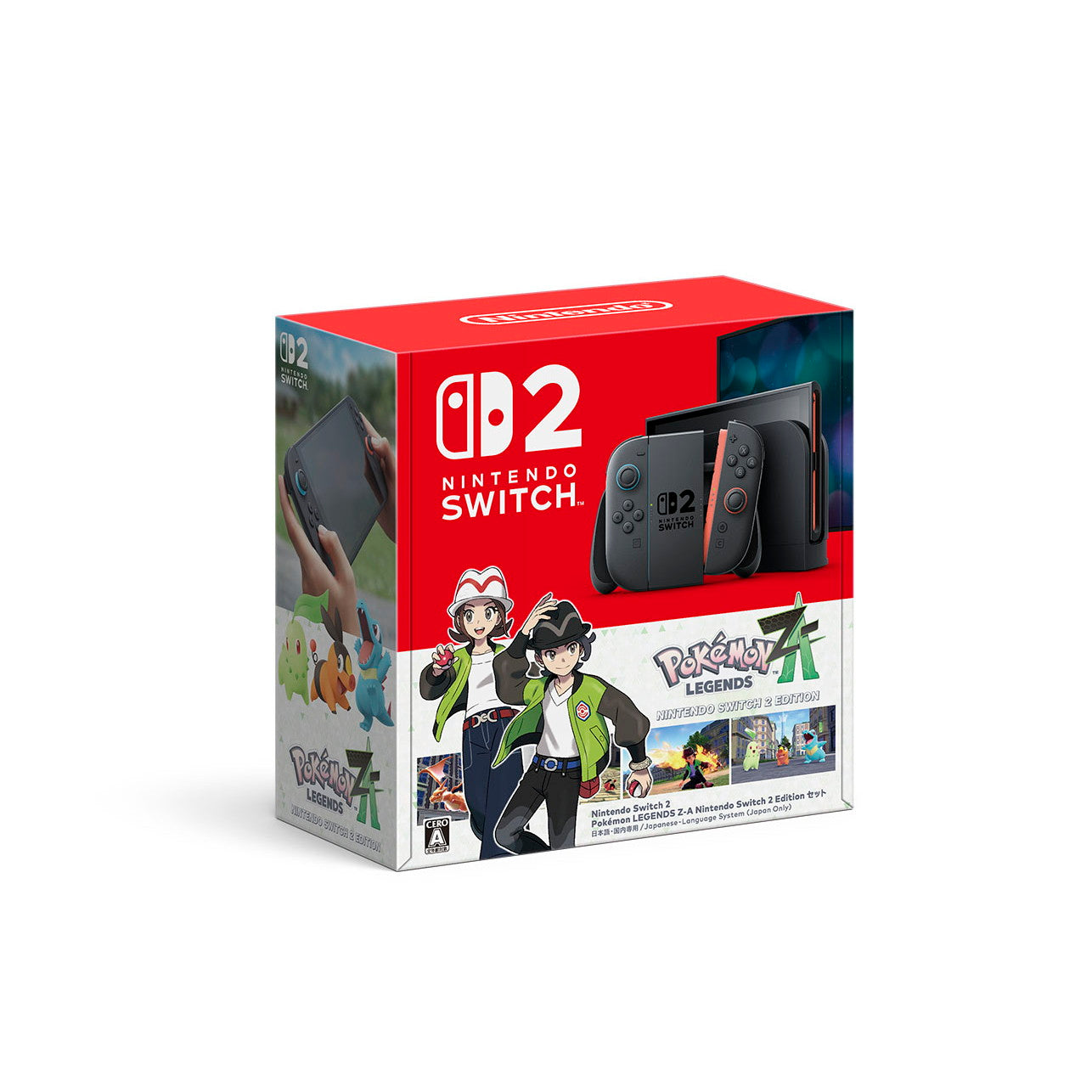 【中古即納】[Switch] (本体)(ソフト無し) Nintendo Switch 2(ニンテンドースイッチ2)(日本語・国内専用) Pok&eacute;mon LEGENDS Z-A Nintendo Switch 2 Edition(ポケモンレジェンズ ゼットエー ニンテンドースイッチ2エディション) 任天堂(BEE-S-KB6PC)(20190830)