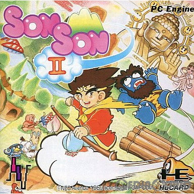 【中古即納】[お得品][箱説明書なし][PCE]SON SONII(ソンソン2)(Huカード) NECアベニュー (19890127)