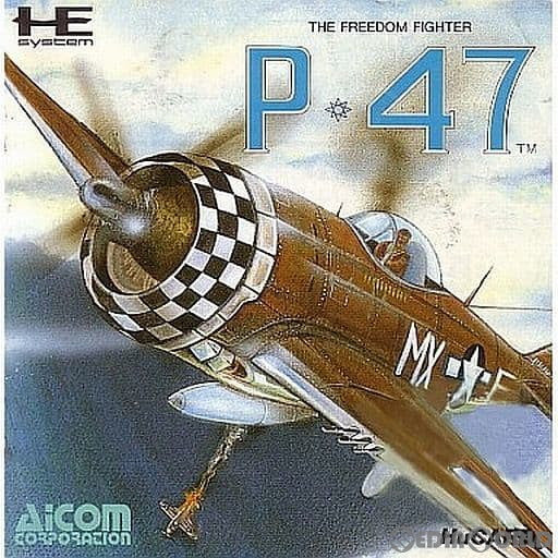 【中古即納】[PCE]P-47 THE FREEDOM FIGHTER(ザ・フリーダム・ファイター)(Huカード)(19890320)