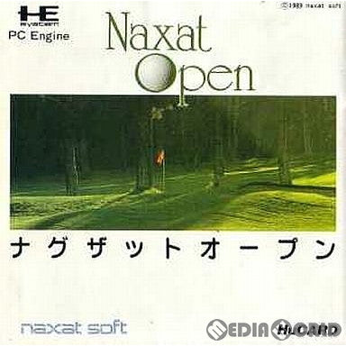 【中古即納】[箱説明書なし][PCE]ナグザットープン(Naxat Open)(Huカード)(19890530)