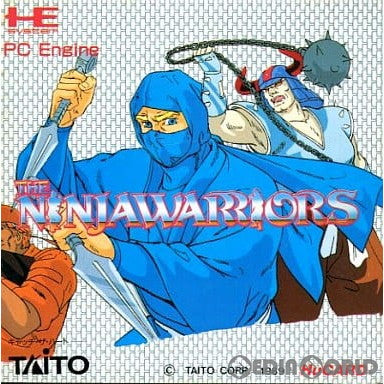 【中古即納】[お得品][箱説明書なし][PCE] THE NINJA WARRIORS(ニンジャウォーリアーズ) タイトー(Huカード)(19890630)