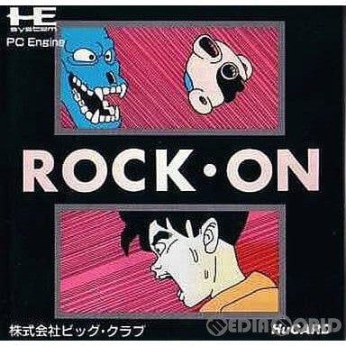 【中古即納】[PCE]ROCK-ON(ロック・オン)(Huカード)(19890825)