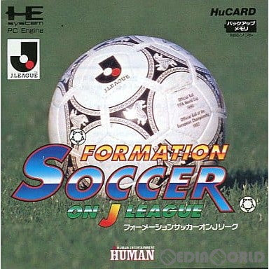【中古即納】[PCE]FORMATION SOCCER ON J LEAGUE(フォーメーションサッカーオンJリーグ)(Huカード)(19940115)