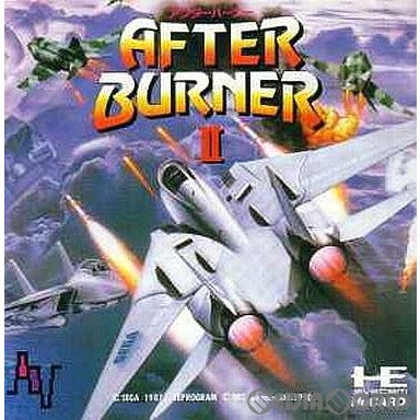 【中古即納】[お得品][箱説明書なし][PCE] アフターバーナーII(Huカード) NECアベニュー(19900928)