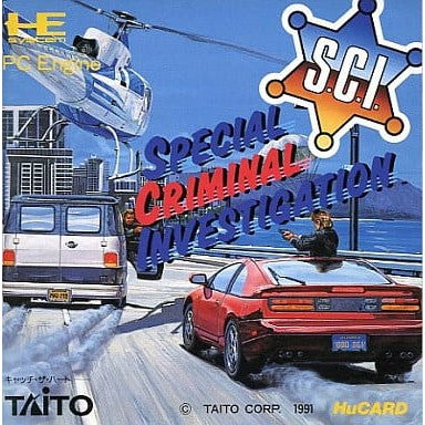 【中古即納】[PCE]S.C.I. Special Criminal Investigation(Huカード) タイトー (19910125)