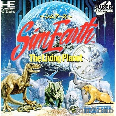 【中古即納】[PCE]Sim Earth(シムアース)(スーパーCDロムロム) ハドソン (19930114)