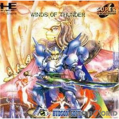 【中古即納】[PCE]WINDS OF THUNDER(ウィンズ オブ サンダー)(スーパーCDロムロム) ハドソン (19930423)