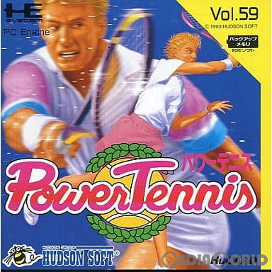 【中古即納】[PCE] Power Tennis(パワーテニス)(Huカード) ハドソン(19930625)