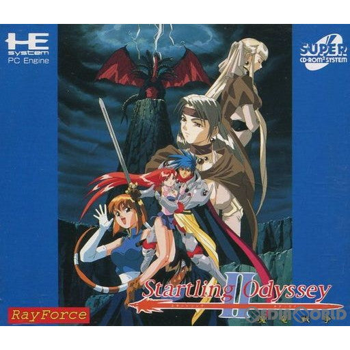 【中古即納】[箱説明書なし][PCE]Startling Odyssey II(スタートリング・デッセイ2) 魔竜戦争(スーパーCDロムロム)(19941021)