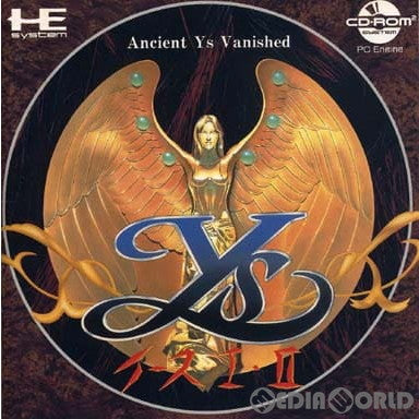 【中古即納】[お得品][箱説明書なし][PCE]イースI・II(Ys 1・2)(CDロムロム) ハドソン (19891221)