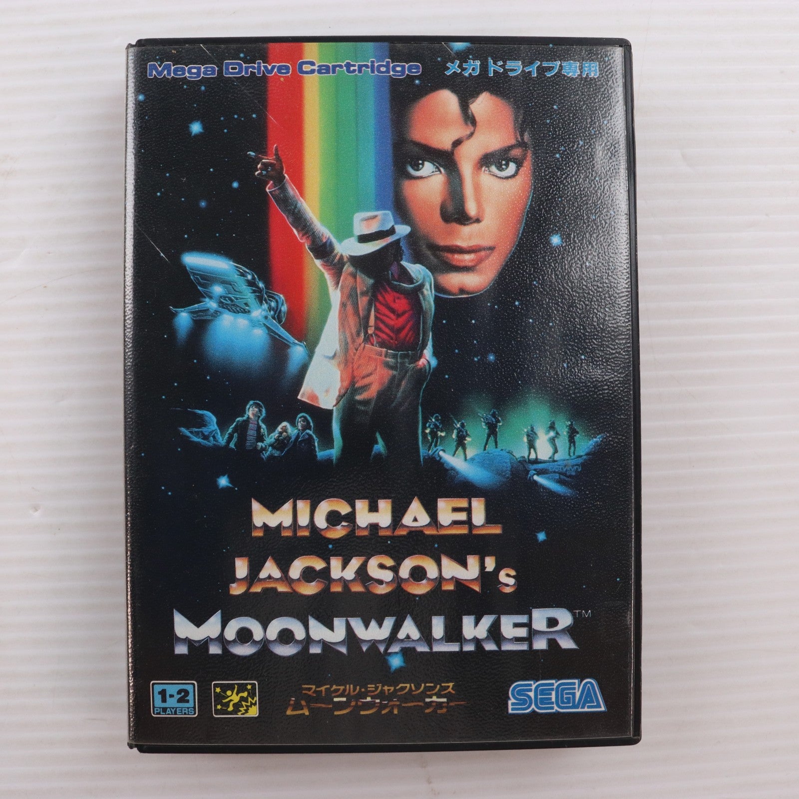 【中古即納】[MD] マイケルジャクソンズ ムーンウォーカー(Michael Jackson's Moonwalker)(ROMカートリッジ/ロムカセット) セガ(19900825)