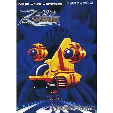 【中古即納】[お得品][箱説明書なし][MD] ZERO WING(ゼロウイング)(ROMカートリッジ/ロムカセット) 東亜プラン(19910531)
