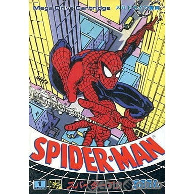 【中古即納】[MD]SPIDER-MAN(スパイダーマン)(ROMカートリッジ/ロムカセット) セガ (19911018)