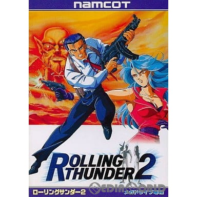 【中古即納】[お得品][箱説明書なし][MD]ローリングサンダー2(ROLLING THUMDER 2)(カートリッジ) ナムコ (19911119)