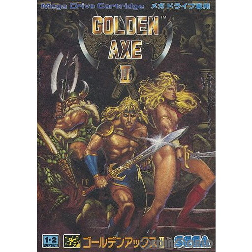 【中古即納】[お得品][箱説明書なし][MD]ゴールデンアックスII(カートリッジ) セガ (19911227)