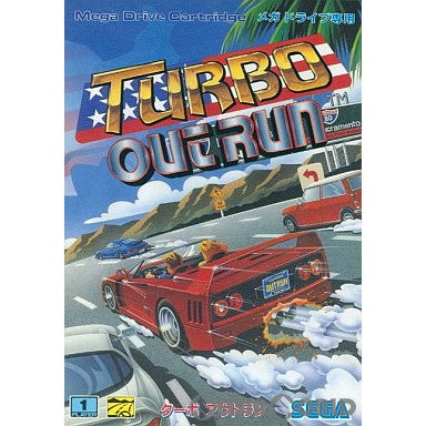 【中古即納】[お得品][箱説明書なし][MD]ターボアウトラン(カートリッジ) セガ (19920327)