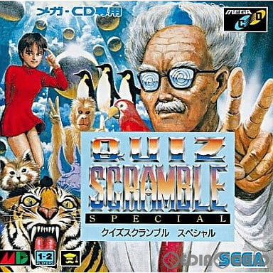 【中古即納】[MD]クイズスクランブル スペシャル(Quiz Scramble Special)(メガCD) セガ (19920529)