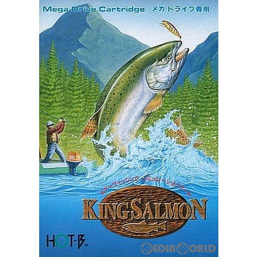 【中古即納】[MD]KING SALMON(キングサーモン)(ROMカートリッジ/ロムカセット) ホット・ビィ (19920926)