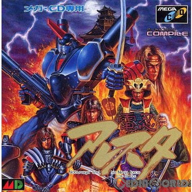 【中古即納】[MD]電忍アレスタ Nobunaga and his Ninja force(ノブナガ・アンド・ヒズ・ニンジャ・フォース)(メガCD) コンパイル (19921127)