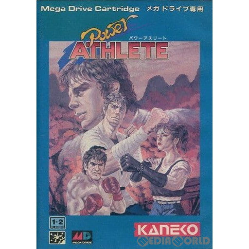 【中古即納】[MD]パワーアスリート(Power Athlete)(ROMカートリッジ/ロムカセット) カネコ (19930423)