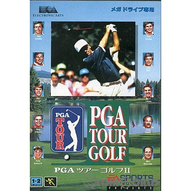 【中古即納】[お得品][箱説明書なし][MD]PGAツアーゴルフII(TOUR GOLF 2)(ROMカートリッジ/ロムカセット)(19930416)