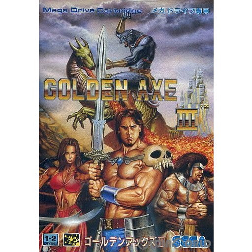 【中古即納】[お得品][箱説明書なし][MD] ゴールデンアックスIII(カートリッジ) セガ(19930625)
