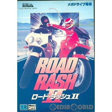 【中古即納】[箱説明書なし][MD]ROAD RASH II(ロードラッシュ2)(ROMカートリッジ/ロムカセット)(19930723)